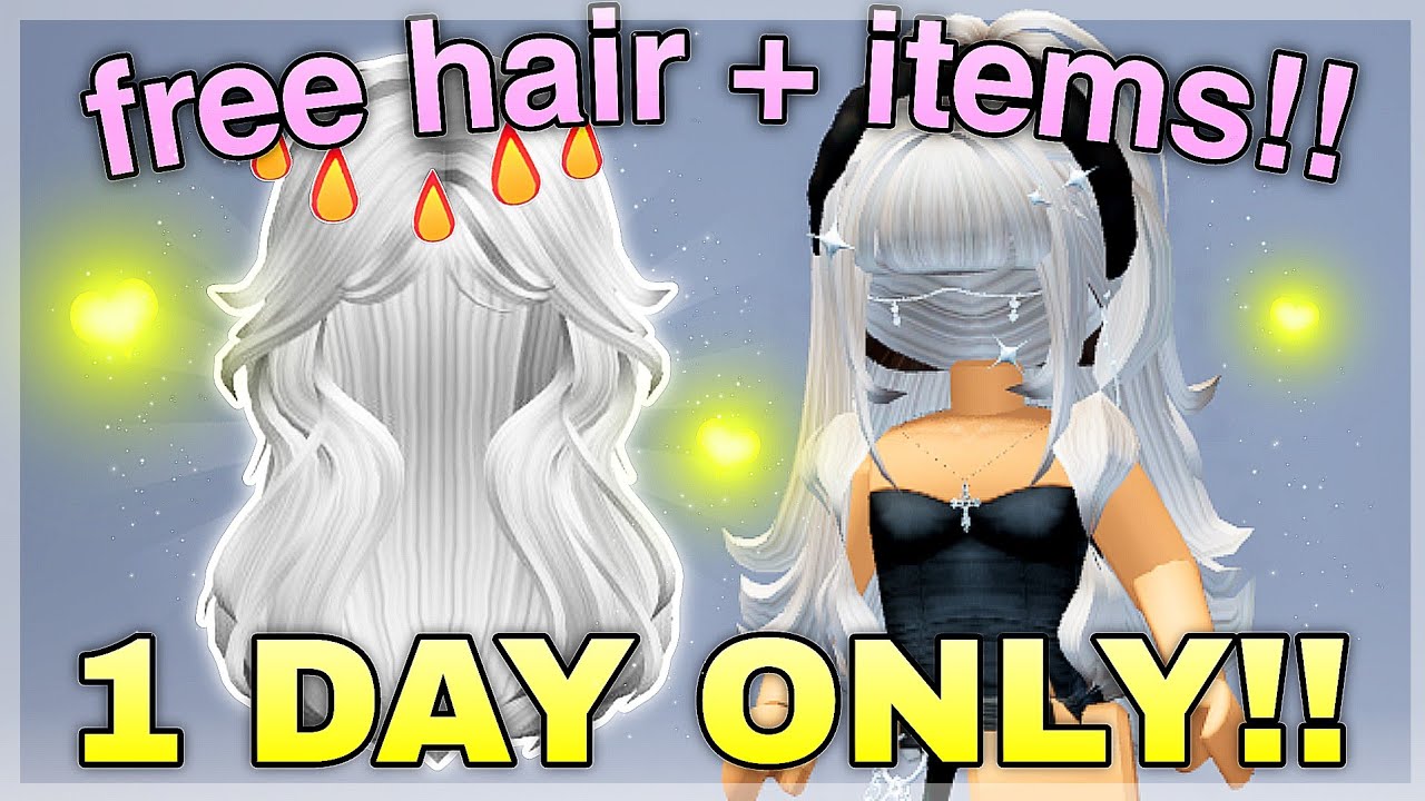 HURRY* MAKE YOUR OWN HAIR FREE IN ROBLOX NOW! (2023) 