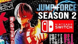 *NEW* JUMP FORCE Season 2 DLC - Todoroki Reveal & Nintendo Switch Deluxe Edition