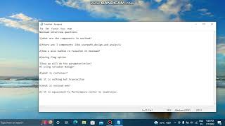 Neoload Interview Quesitons part 3