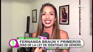 Fernanda Braun sobre la Ley de Identidad de Género