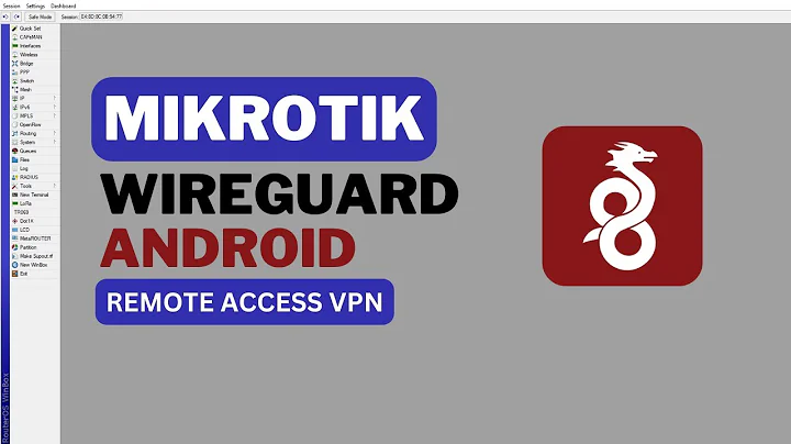 Setup MikroTik WireGuard VPN for Android (Remote Access)