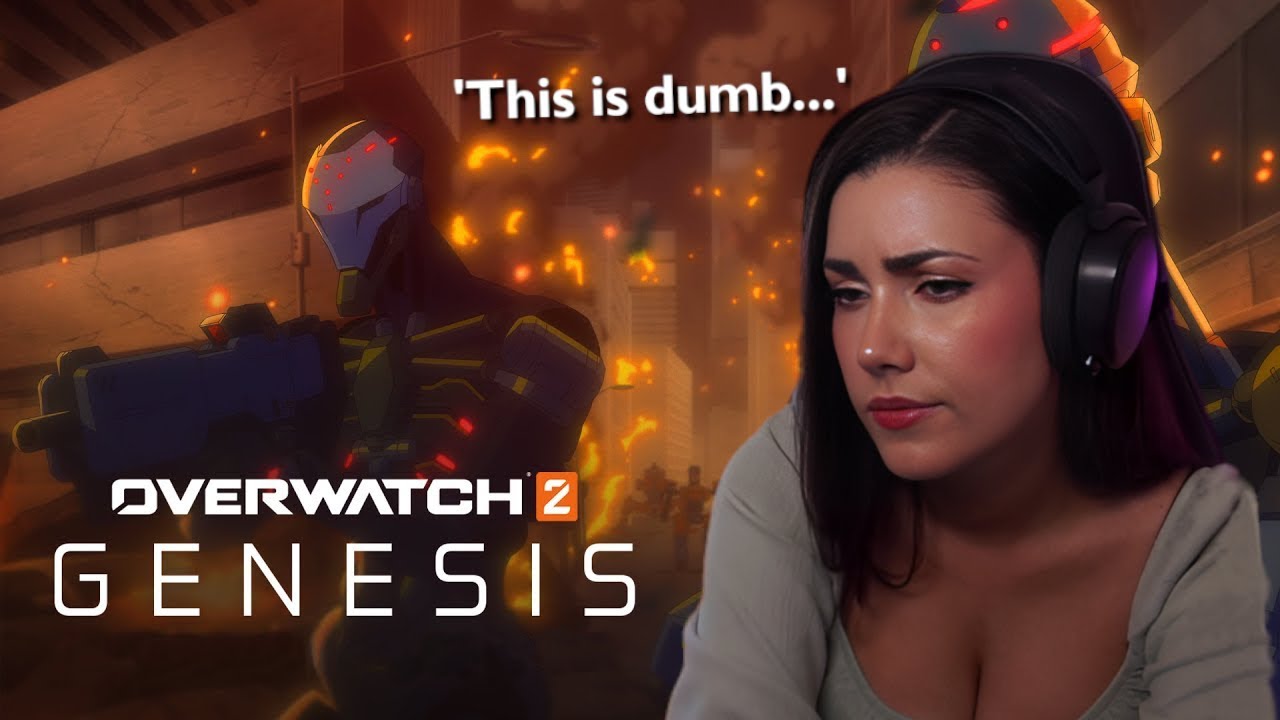 Yabbe reacts to Overwatch 2 Genesis Anime Short (Full Version)