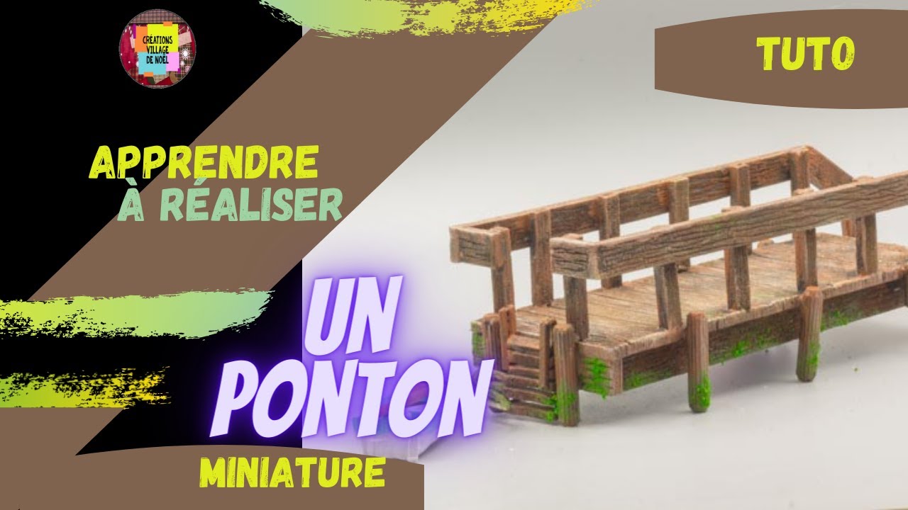 VANZACK Lot de 10 figurines miniatures de pont de jardin, mini tour, maison, table, sable, décoration de jardin, étang, pelouse, décoration de jardin