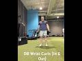 DB Wrist Curls (In & Out) - Wrist/Elbow pain relief