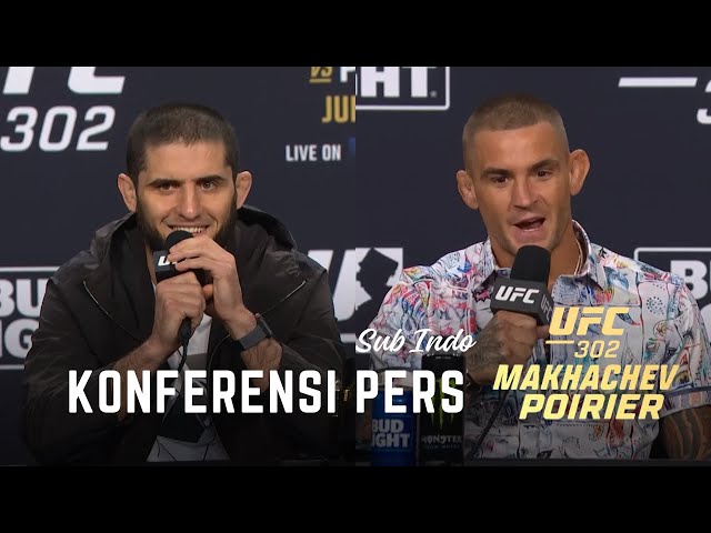 [SUB INDO] Konferensi Pers UFC 302 Islam Makhachev vs Dustin Poirier | FULL class=