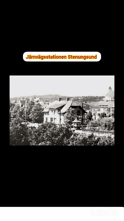 Järnvägsstationen Stenungsund