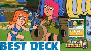 Go Sparky Go: Best Deck Gameplay in Clash Royale!