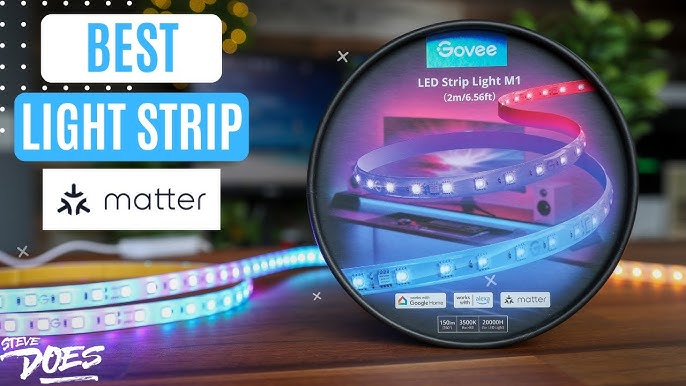 New Matter-compatible LED strip brings 64 lighting modes to HomeKit