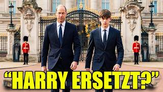 James Alexander nimmt Harrys Platz neben William ein!