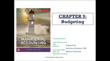 What is a Budget? | Chapter 9 | Managerial Accounting