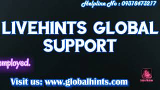 Livehints Global Support Intro