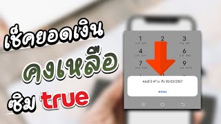 วิธีเช็คยอดเงิน คงเหลือ ซิมทรู True ล่าสุด 2023 - Youtube