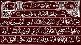 Surah Yasin (Yaseen) Sheikh Abdur-Rahman As-Sudais | Full With Arabic Text (HD)-10 | 36سورۃ یس