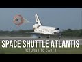 Space Shuttle Atlantis Return To Earth 🚀 STS - 132 Landing #shorts