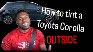 How To Tint A Toyota Corolla
