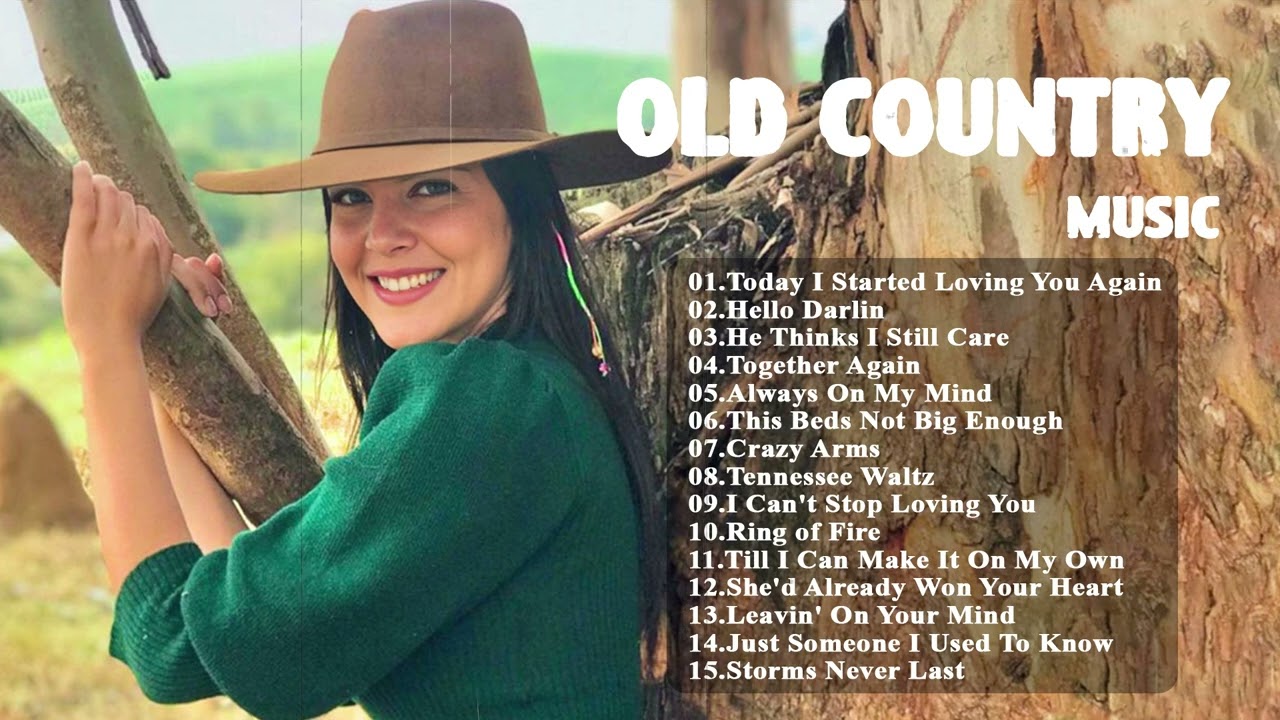 Today I Started Loving You Again    Hello Darlin  Old Country Songs Collection  Country Music