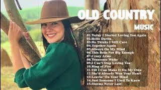 Today I Started Loving You Again -- Hello Darlin || Old Country Song's Collection | Country Music