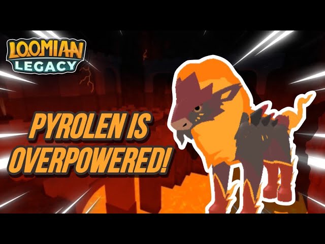 PYRO ERUPTIDON WILL NUKE YOUR ENTIRE TEAM - Loomian Legacy PVP 