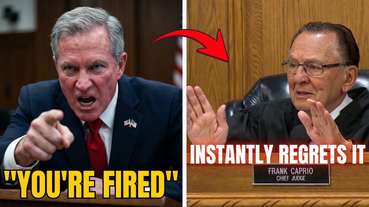 Senator Tries to Fire Judge Caprio — The Audience Turns on Him INSTANTLY
