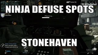 Stonehaven Ninja Defuse Spots | Call of Duty Ghosts Guide