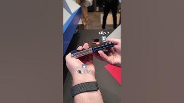 Galaxy Z Flip 7 vs. Z Flip 7 FE! Side-by-Side Design Comparsion