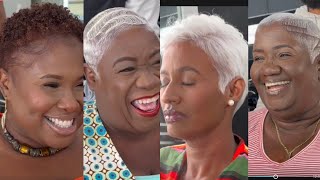 12 BEST ANTI-AGE & ELEGANT SHORT HAIRSTYLES/HAIRCUTS FOR OLDER BLACK QUEENS 2024 | Somto Starr