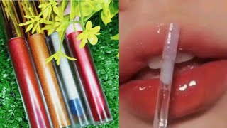 طريقه عمل ملمع للشفايف( ليب أويل ) من غير اي تكلفه how to make lip Oil 