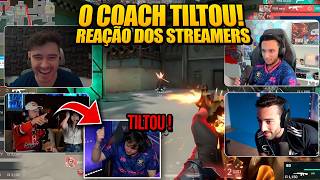 REAÇÃO DO MUNDO COM O COACH DA PAPERX TILTANDO COM CLUTCH DO EIUU !