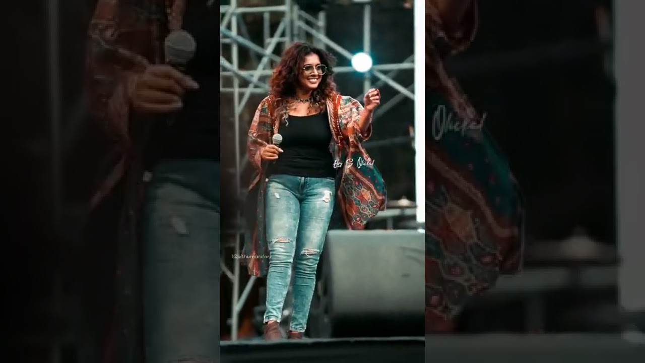 Our rock star😍💞 | sithumani | sitharakrishnakumar | project malabaricus | stage show |whatsappstatus