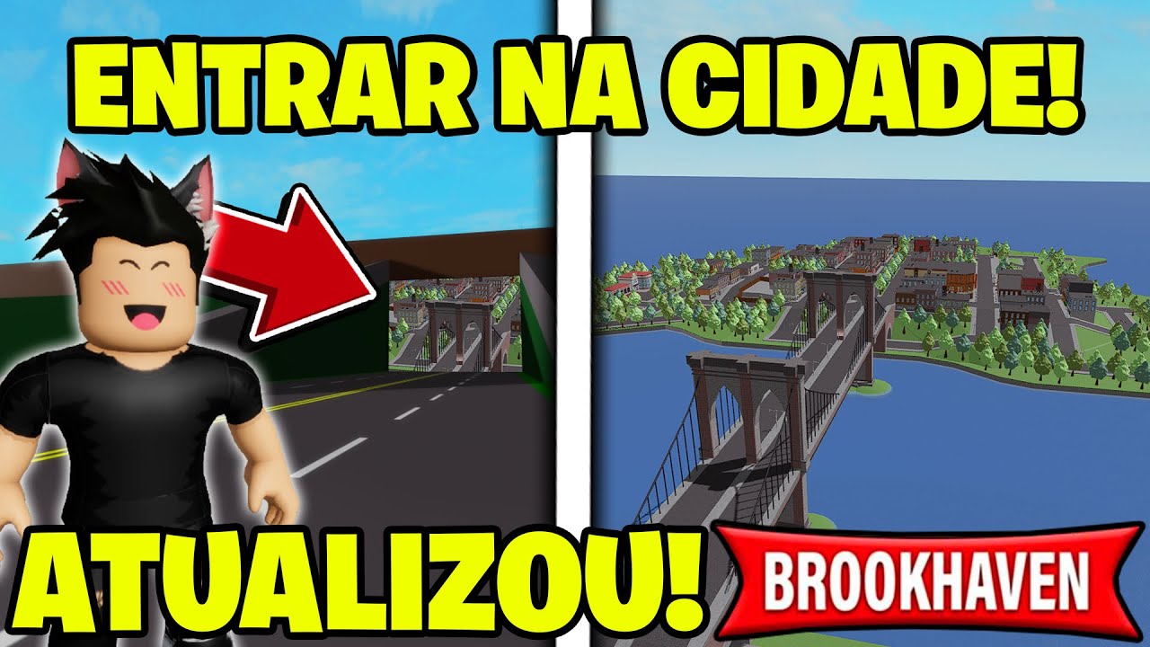 ATUALIZAÇÃO!* COMO ENTRAR NA NOVA CIDADE 2022 NO BROOKHAVEN RP (Roblox) 