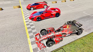 2021 Formula Rapide vs Ferrari Xezri vs Ferrari F80 Concept - Old Monza