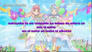 Aikatsu friends lets aikatsu together ver anie mio