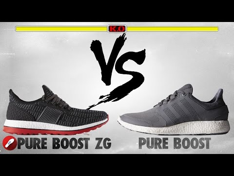 Adidas Pure Boost Zg Vs Pure Boost Youtube