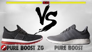 Adidas Pure Boost Zg Vs Pure Boost Youtube Adidas Pure Boost Zg Vs Pure Boost Youtube