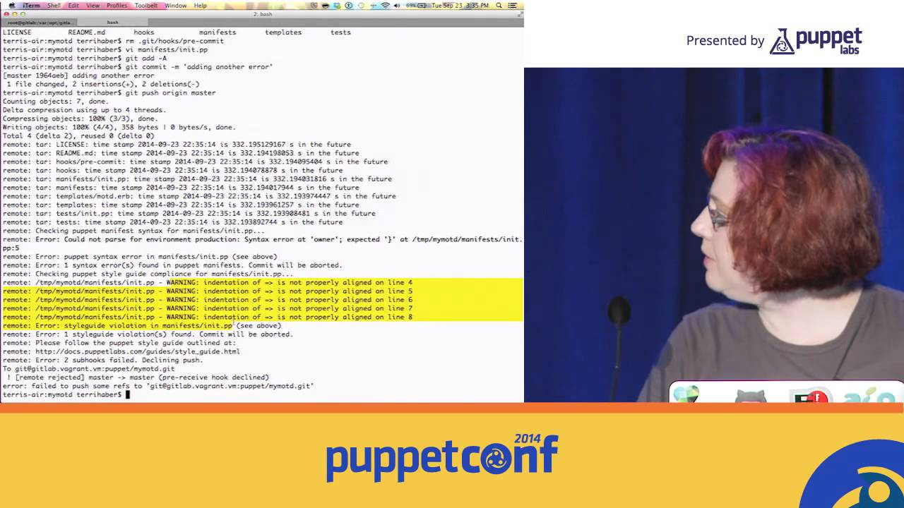 [PuppetConf 2014][Workshops] Workshop: Git and Code Organization for ...