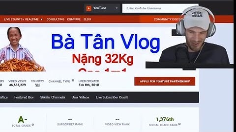 Đoạn LiveStream Của PewDiePie Nói Về Bà Tân Vlog