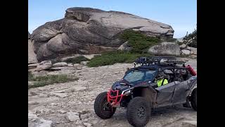 CrawlBox YXZ1000ss ride to Shuteye Fire Lookout.