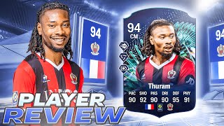 🤯94 TOTS MOMENTS THURAM PLAYER REVIEW - EA FC 24 ULTIMATE TEAM