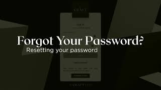 How to Reset Your Password | Craft Health Patient Portal