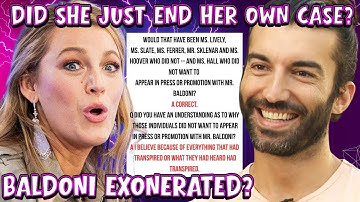 Blake Lively’s Last Minute Move to Protect Her Case Ends Up Proving Justin Baldoni Right