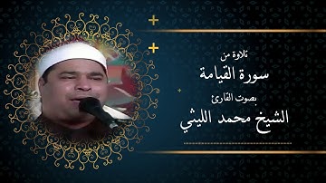 الشيخ محمد الليثي || سورة القيامة