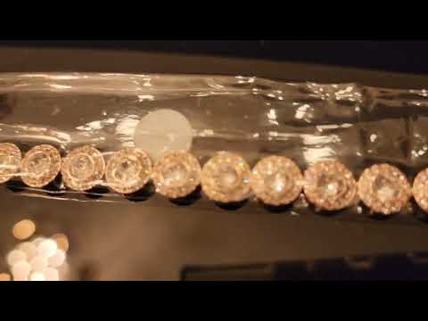 SWAROVSKI TENNIS DELUXE BRACELET & NECKLACE UNBOXING