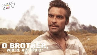 Video thumbnail of "George Clooney Train Scene | O'Brother, Where Art Thou? (2000) | Screen Bites"