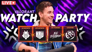 100T vs LEV  #VCTWatchParty - WINNERS QUAL TO MASTERS SHANGHAI TODAY!