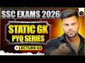 Lecture 02 | Static GK | PYQs Series | For All SSC Exams 2026 | By Sagar Sir | #dtlssc