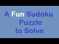 Sudoku Primer 332 - A Fun Puzzle To Solve