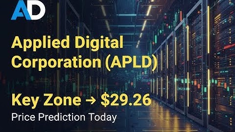 📈 🚀 Applied Digital Corporation (APLD) Key Zone → $29.26 | Price Prediction Today