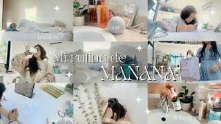 Mi RUTINA de mañana productiva // skincare, hábitos, uni