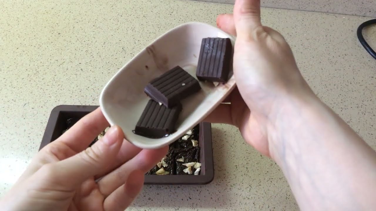 EL YAPIMI SAĞLIKLI ÇİKOLATA/ ŞEKERSİZ ÇİKOLATA/ DİYET ÇİKOLATA