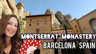 Hidden Path to the Sacred Mountain 🇪🇸 Funicular Ride  to Montserrat Monastery near Barcelona, Spain!